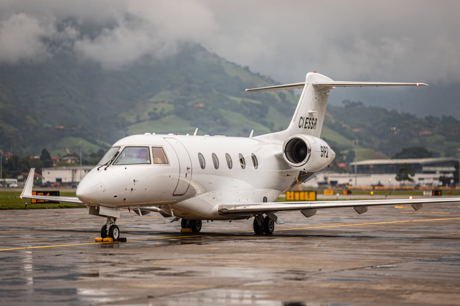 Citation CJ3 rodando en Rionegro